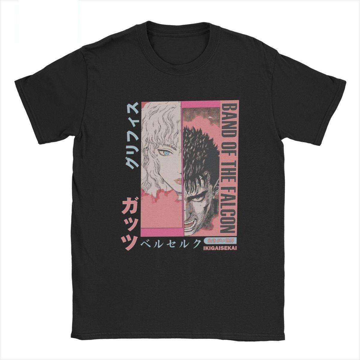 Berserk Guts x Griffith T Shirt - SantGrial